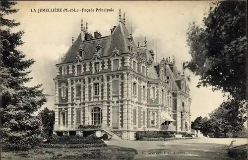 Ak La Jumellière Maine-et-Loire, Château, Facade Principale