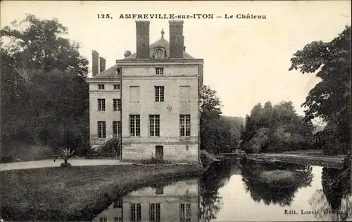 Ak Amfreville sur Iton Eure, Le Chateau