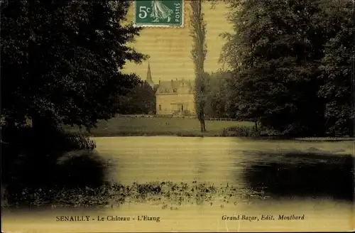 Ak Senailly Côte-d’Or, Le Chateau, L'Etang