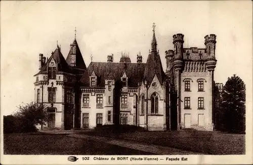 Ak Saint Priest Taurion Haute Vienne, Chateau de Bort