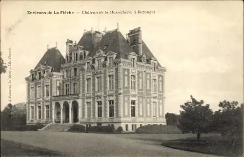 Ak La Flèche Sarthe, Château de la Massellière