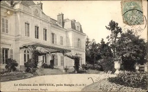 Ak La Chapelle Rablais Seine et Marne, Le château des Moyeux