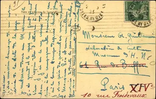 Ak Fontenay lès Briis Essonne, Le Château, Cote du Parc