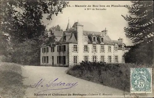 Ak Plouezoc'h Finistère, Manoir de Roc hou en Plouezoc'h, Château