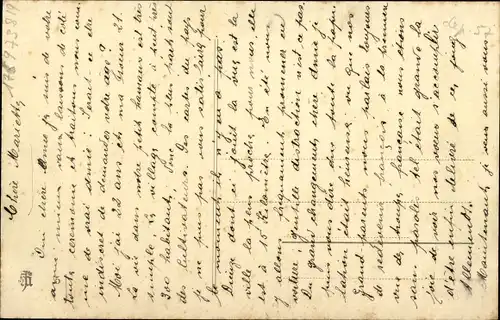 Ak Duss Moselle Lothringen Elsaß, Blick in die Mühlenstraße