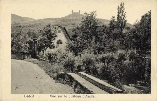Ak Barr Elsass Bas Rhin, Chateau d'Andlau