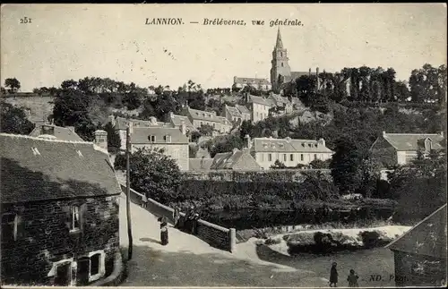 Ak Brélévenez Lannion Côtes-d’Armor, Vue generale