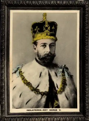 Foto George V, König von Großbritannien, Portrait