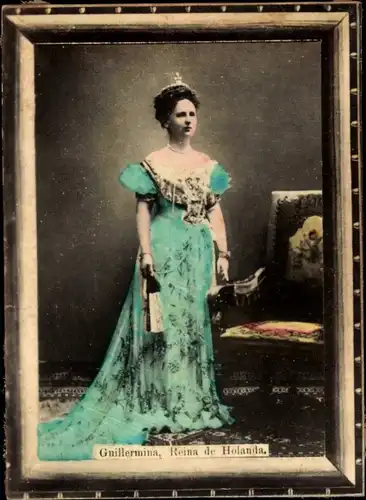 Foto Niederlande, Königin Wilhelmina der Niederlande, Portrait