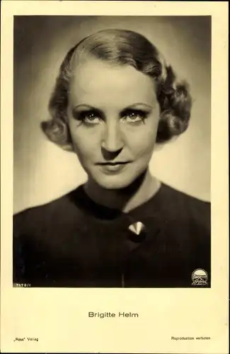 Ak Schauspielerin Brigitte Helm, Ross Verlag 7178 1