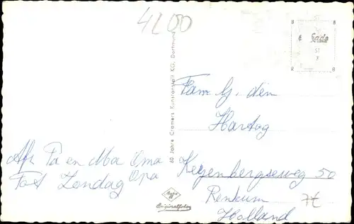 Ak Osterfeld Oberhausen am Rhein, Ketteler-Haus, Fahrzeuge