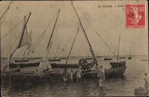 Ak El Adjim Tunesien, Boote