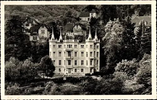 Ak Bad Ems an der Lahn, Blick auf das Park Hotel, Inh. M. Ollendorff