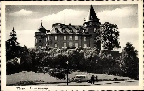 Ak Mayen in der Eifel, Genovevaburg