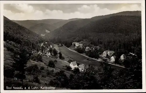 Ak Nassau an der Lahn, Kaltbachtal, Panorama