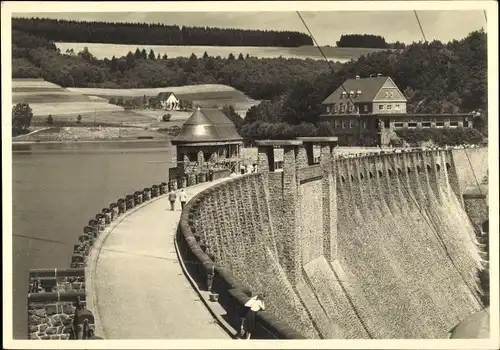 Foto Ak Attendorn im Sauerland, Biggesee Talsperre