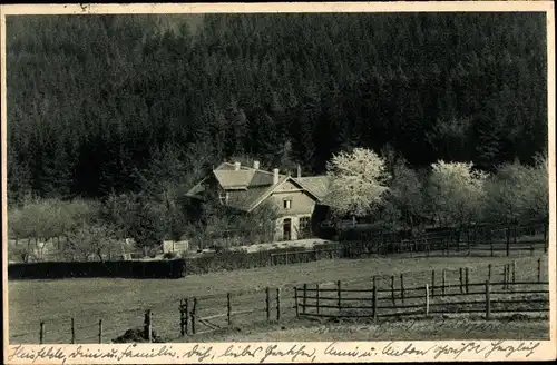 Ak Iserlohn im Märkischen Kreis, Forsthaus Löhnen