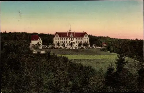 Ak Hellersen Lüdenscheid in Nordrhein Westfalen, Sanatorium, Fernansicht