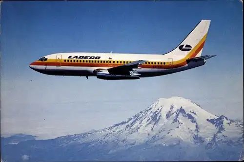 Ak Passagierflugzeug Boeing 737 der Chilenischen Fluggesellschaft Ladeco, CC CIM