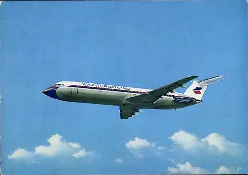Ak Passagierflugzeug Super BAC 1-11/500, Paninternational