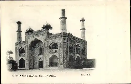 Ak Lakhnau Lucknow Indien, Secundra Entrance Gate