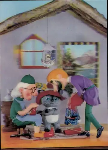 3 D Ak Der gestiefelte Kater