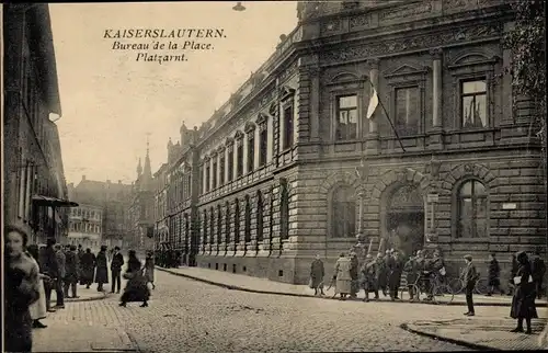 Ak Kaiserslautern in der Pfalz, Straßenpartie