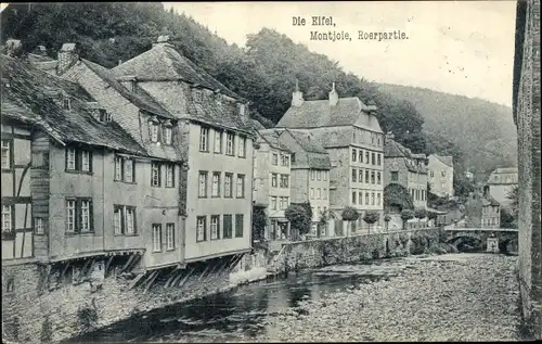 Ak Monschau Montjoie in der Eifel, Roerpartie