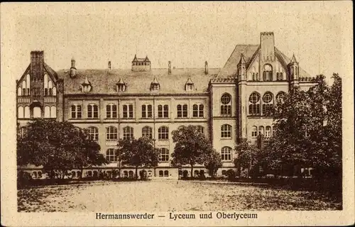 Ak Hermannswerder Potsdam, Lyceum und Oberlyceum