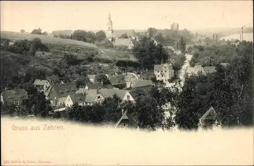 Ak Zehren in Sachsen, Totale