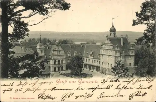 Ak Gauernitz Klipphausen in Sachsen, Teilansicht