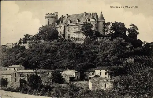 Ak Paulhac Haute-Loire, Château de Paulhac