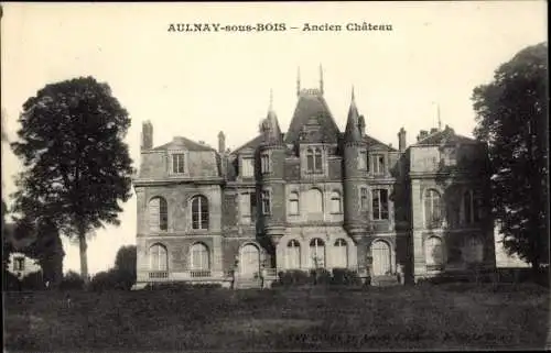 Ak Aulnay sous Bois Seine Saint Denis, le Château