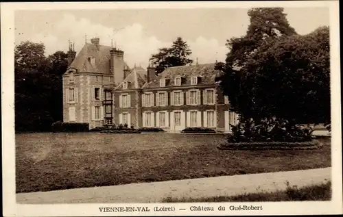 Ak Vienne en Val Loiret, Château du Gue-Robert