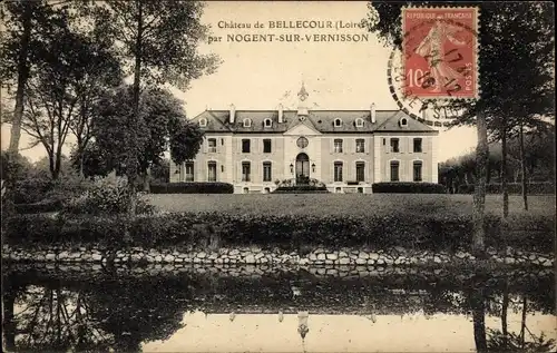 Ak Nogent sur Vernisson Loiret, Château de Bellecour