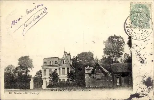 Ak Walincourt Nord, Château