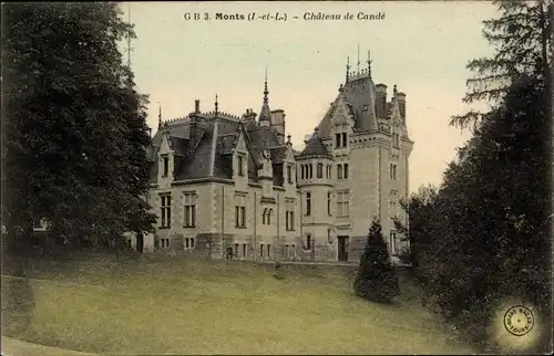 Ak Monts Indre et Loire, Château de Cande