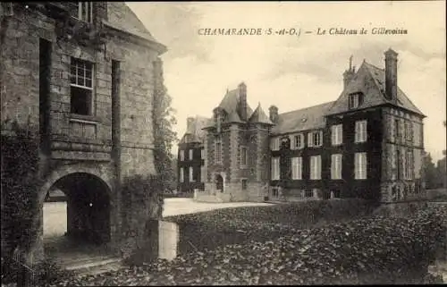 Ak Chamarande Essonne, Château de Gillevoisin