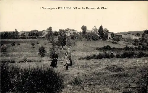 Ak Echandelys Puy de Dôme, Le Hameau du Cluel