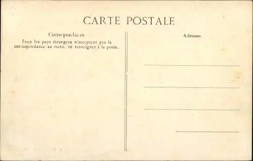 Ak Monthermé Ardennes, Vallee de la Meuse, Hotellerie et Maison de Retraite