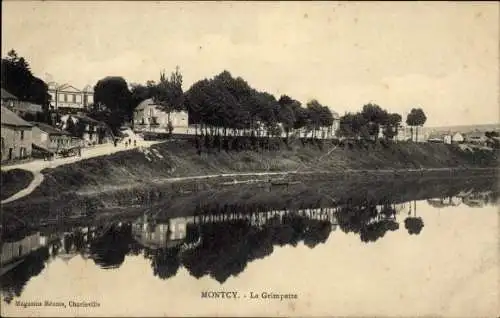 Ak Montcy Notre Dame Ardennes, La Grimpette