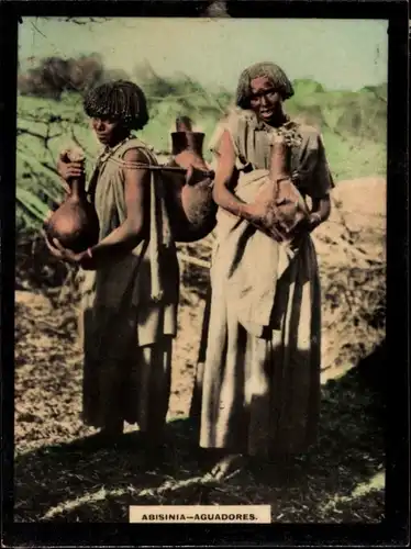Foto Abessinien Äthiopien, Aguadores