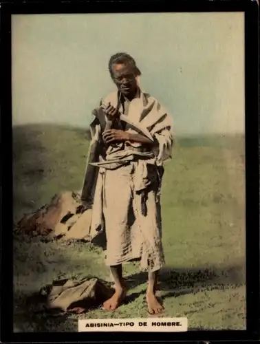 Foto Abessinien Äthiopien, Tipo de Hombre