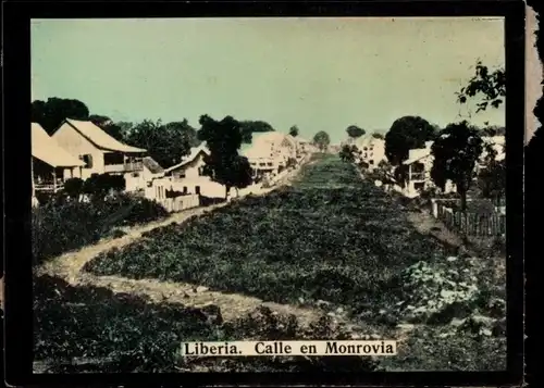 Foto Monrovia Liberia, Straßenpartie