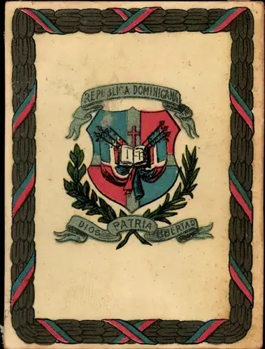 Foto Dominikanische Republik, Escudo de la Nacion