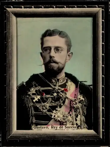 Foto Schweden, König Gustav V , Portrait