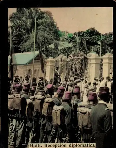Foto Haiti, Recepcion diplomatica