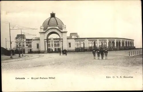 Ak Oostende Ostende Westflandern, Royal Palace Hotel