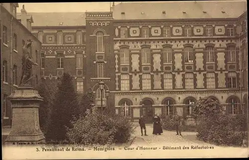 Ak Momignies Wallonien Hennegau, Pensionnat de Reims, Batiment des Refectoires