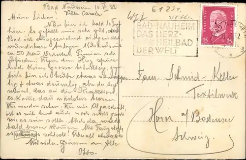 Ak Bad Nauheim in Hessen, Totalansicht